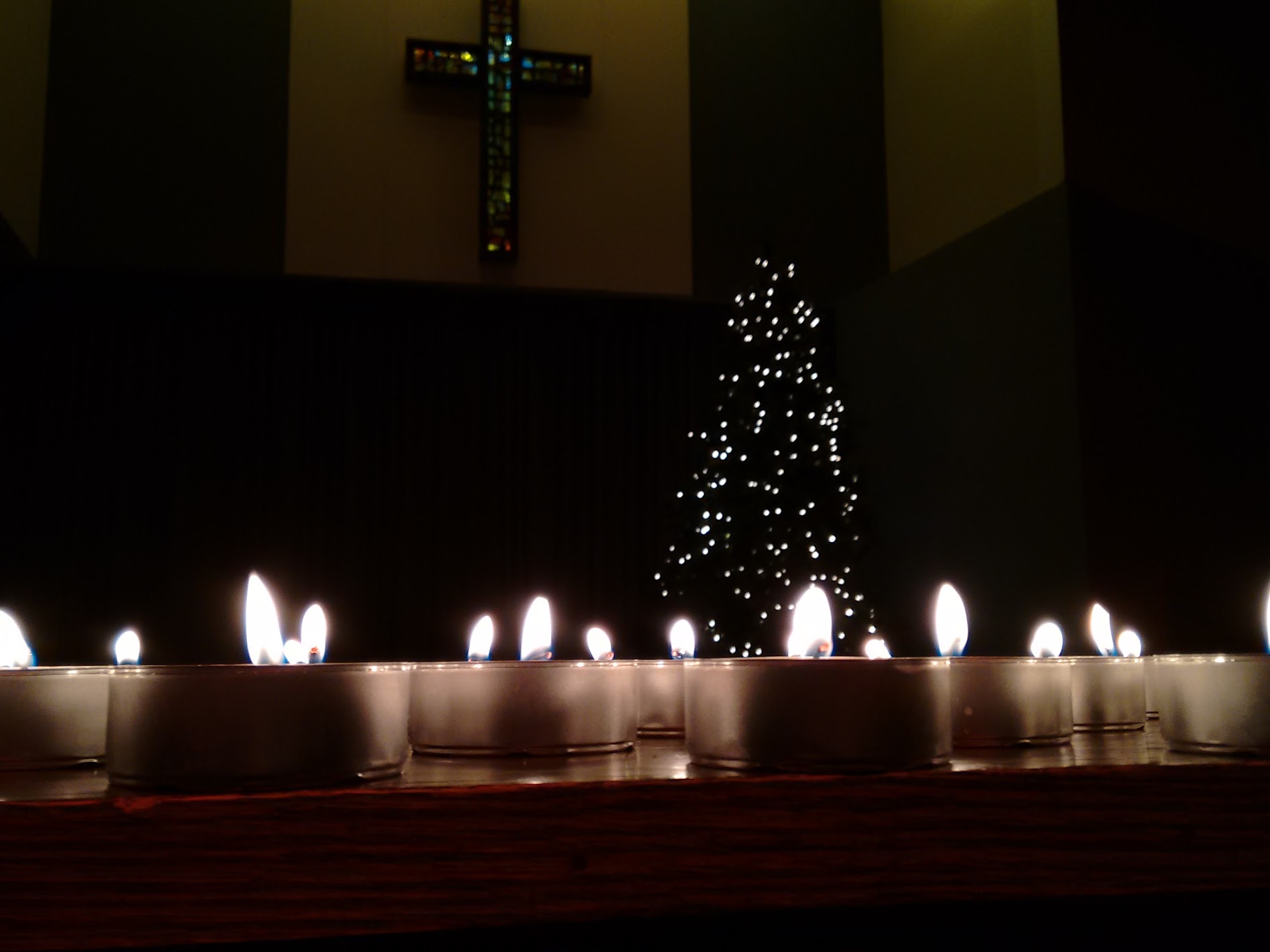 Candles at a church