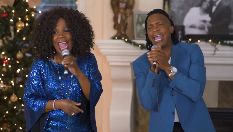 Michael Tait and his sister Lynda Randle.