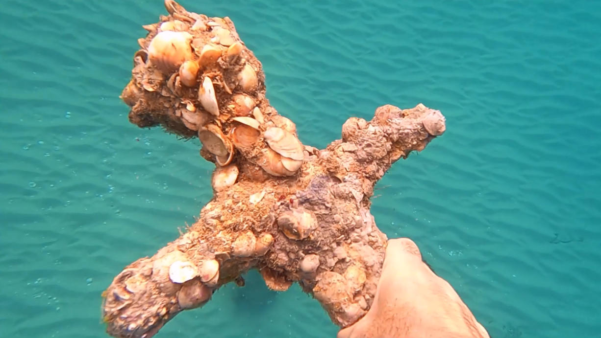 sword found in sea