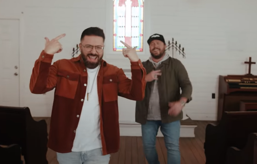 Danny Gokey and Mitchell Tenpenny in the new single 'Bucket List.'