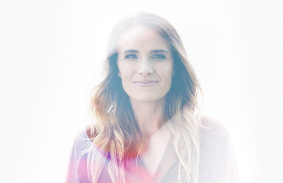 Rebecca St. James on her new album cover.