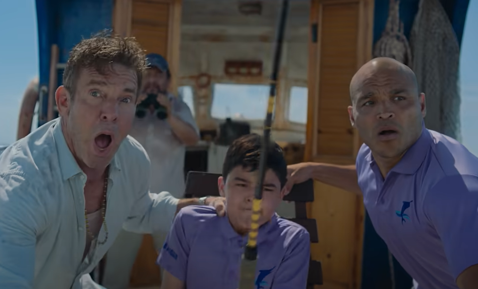 Dennis Quaid in the trailer of Blue Miracle. 