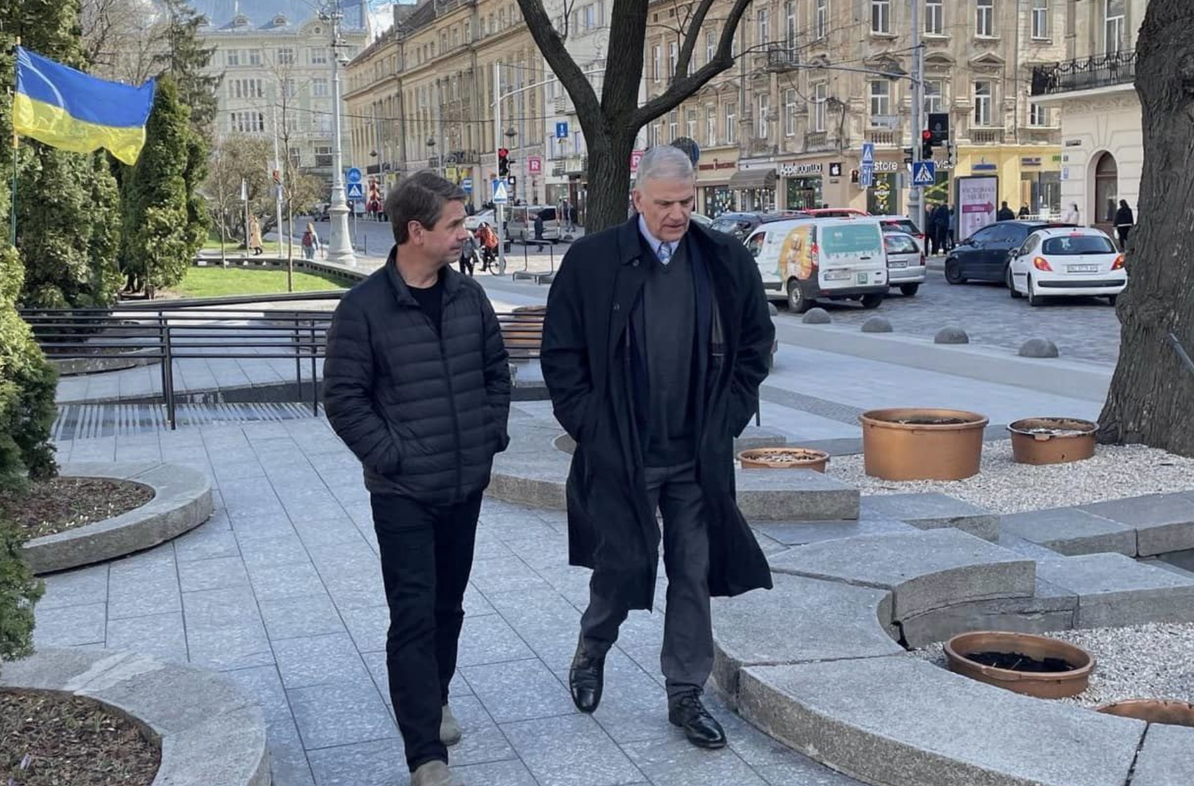 Franklin Graham in Ukraine.