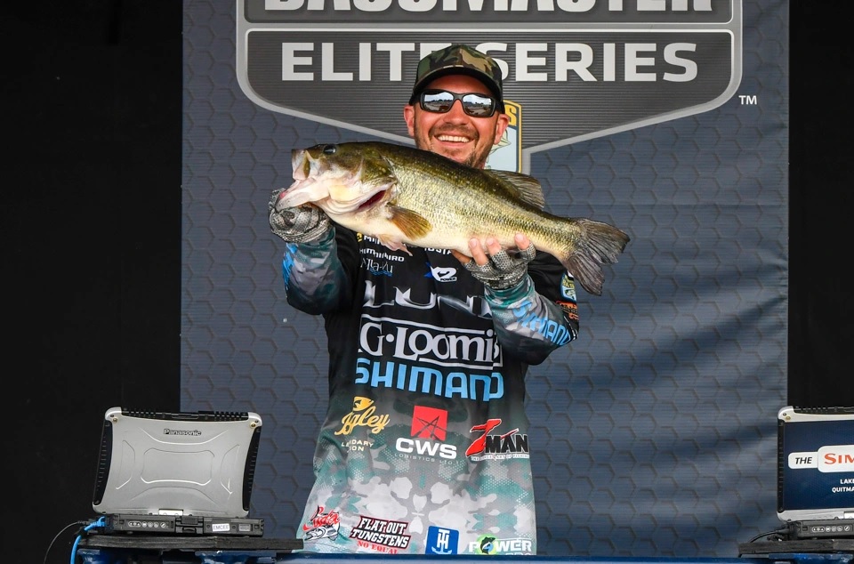 Gussy at Lake Fork C Bassmaster