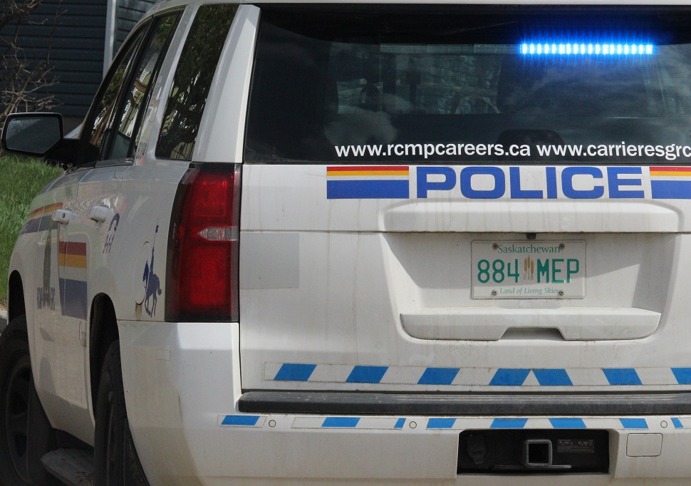 Back of a RCMP cruiser