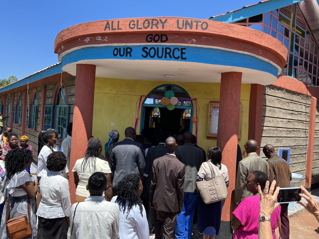 New church plant and campus of The Source Church in Kenya. 