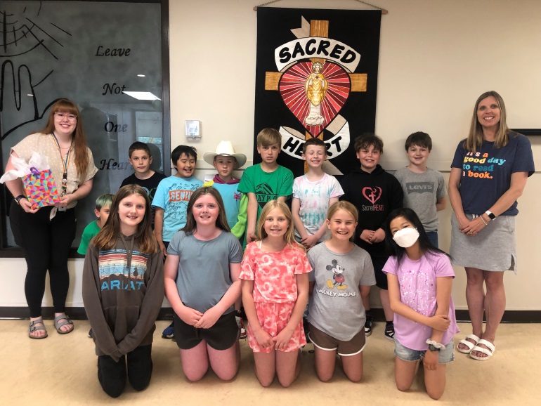 Sacred Heart Academy earns over 1200 for Wheatland Crisis Society