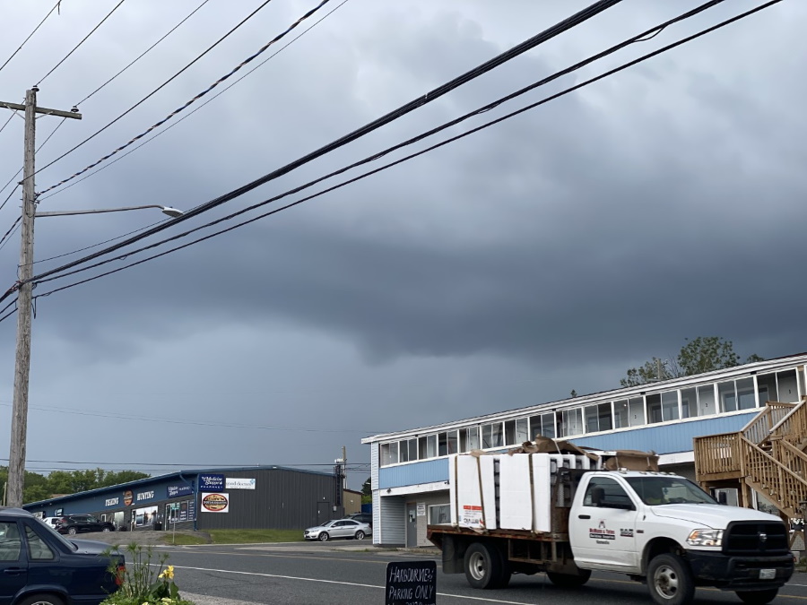 Storm cloud in Kenora