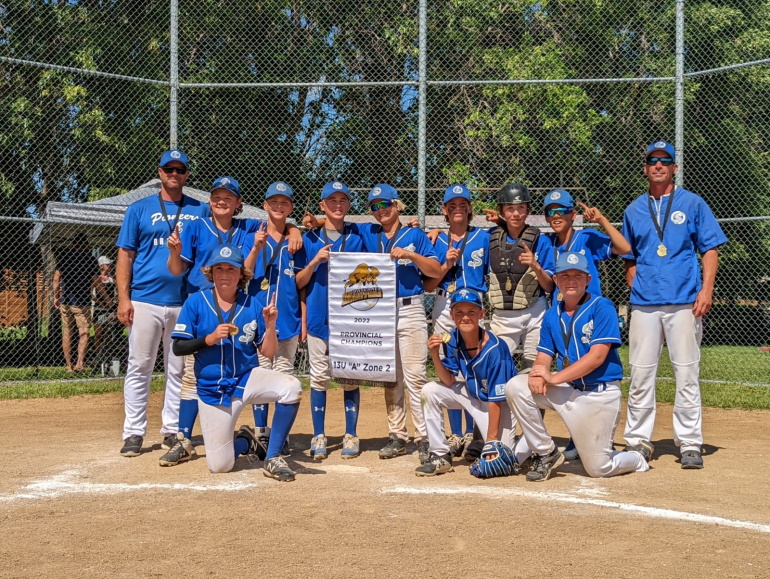 Pioneers Win Provincial 13U Baseball Championship Portals