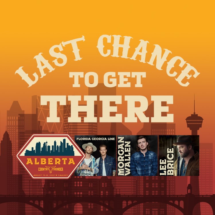 Last chance to win Country Thunder tickets with 91.5 CochraneNow! | portals