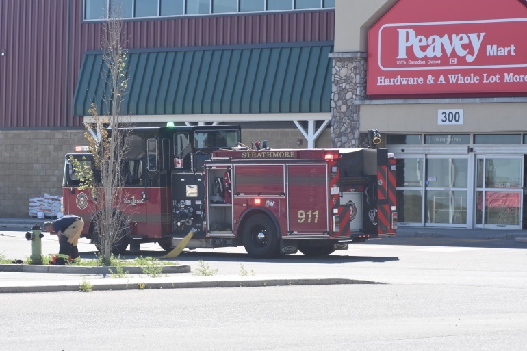 Afternoon malfunction at Peavey Mart draws fire trucks portals