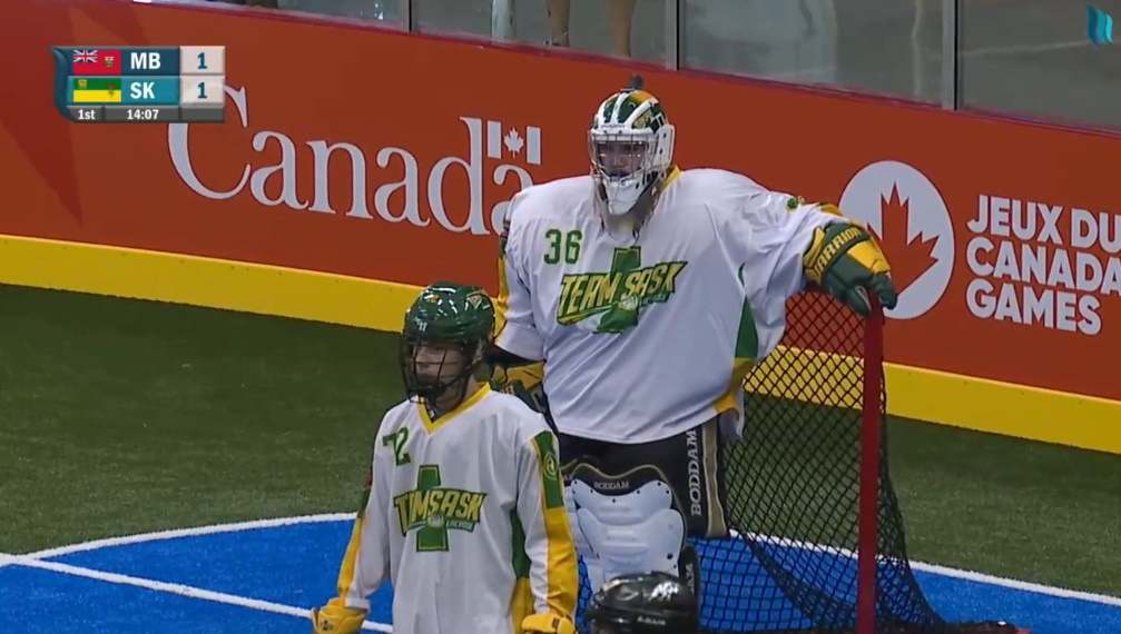 Saskatchewan Male Lacrosse ties with Manitoba portals