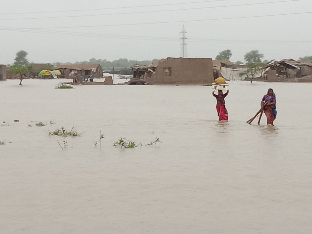 Flooding in Pakistan. 