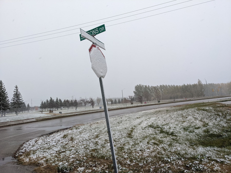 First snowfall of the season! | portals