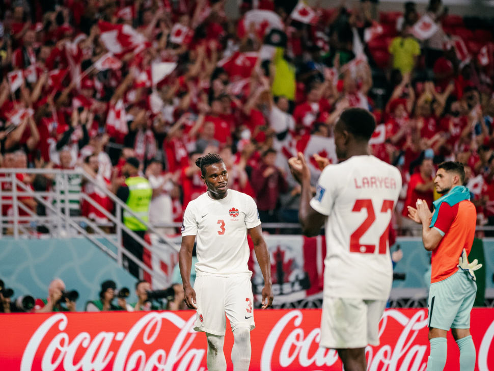 Snack, socialize, and watch soccer! at the FIFA World Cup viewing party