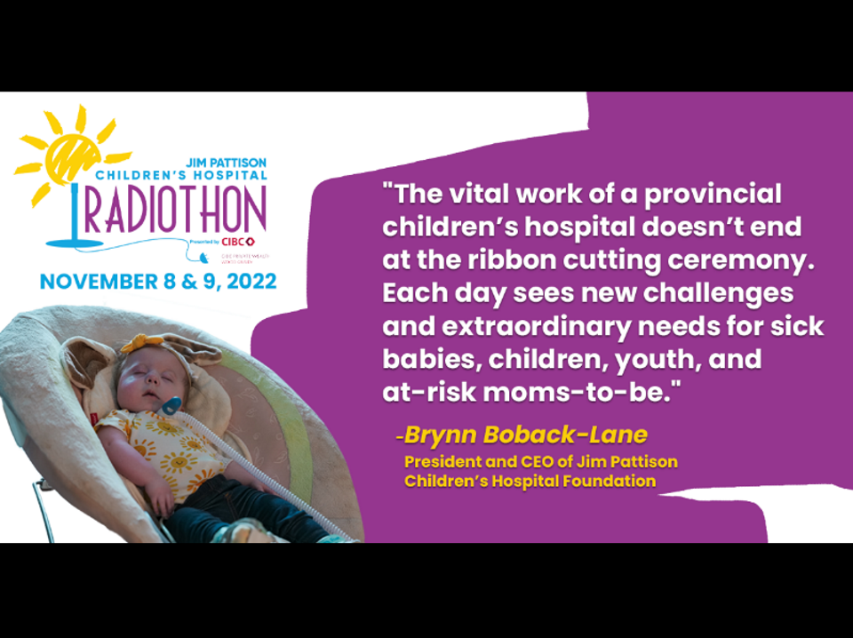 Jim Pattison Children’s Hospital Radiothon heads into Day 2 portals