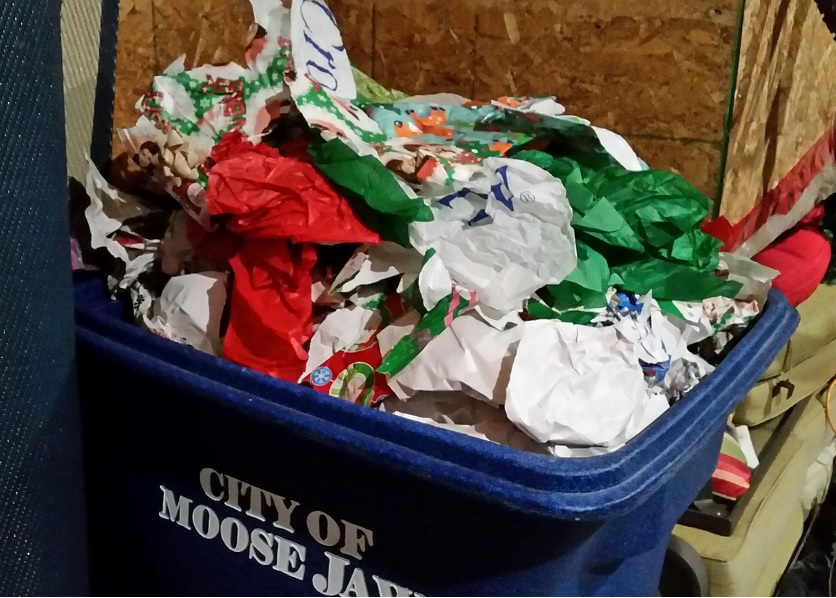 Can you recycle wrapping paper? portals