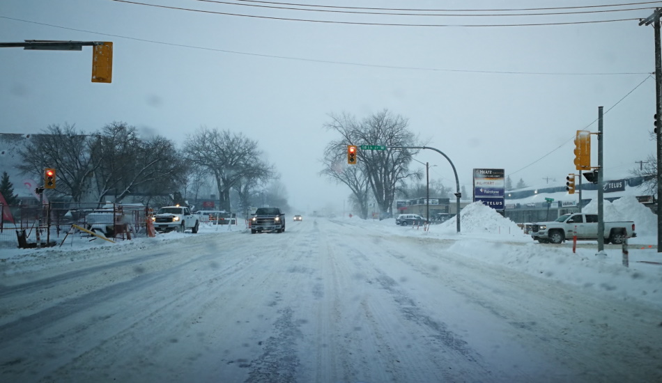 Cold snap coming after we're done with blowing snow portals