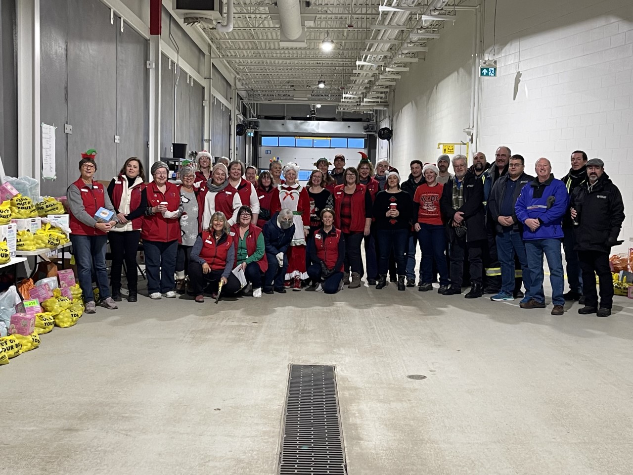 Airdrie 1st Club hand out over 350 hampers for Christmas portals