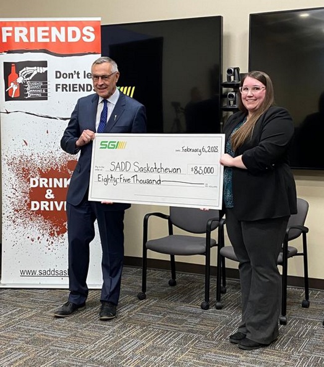 SGI SADD donation