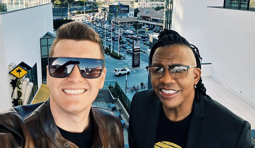 Adam Agee officially joined the Newsboys in February 2023. 
