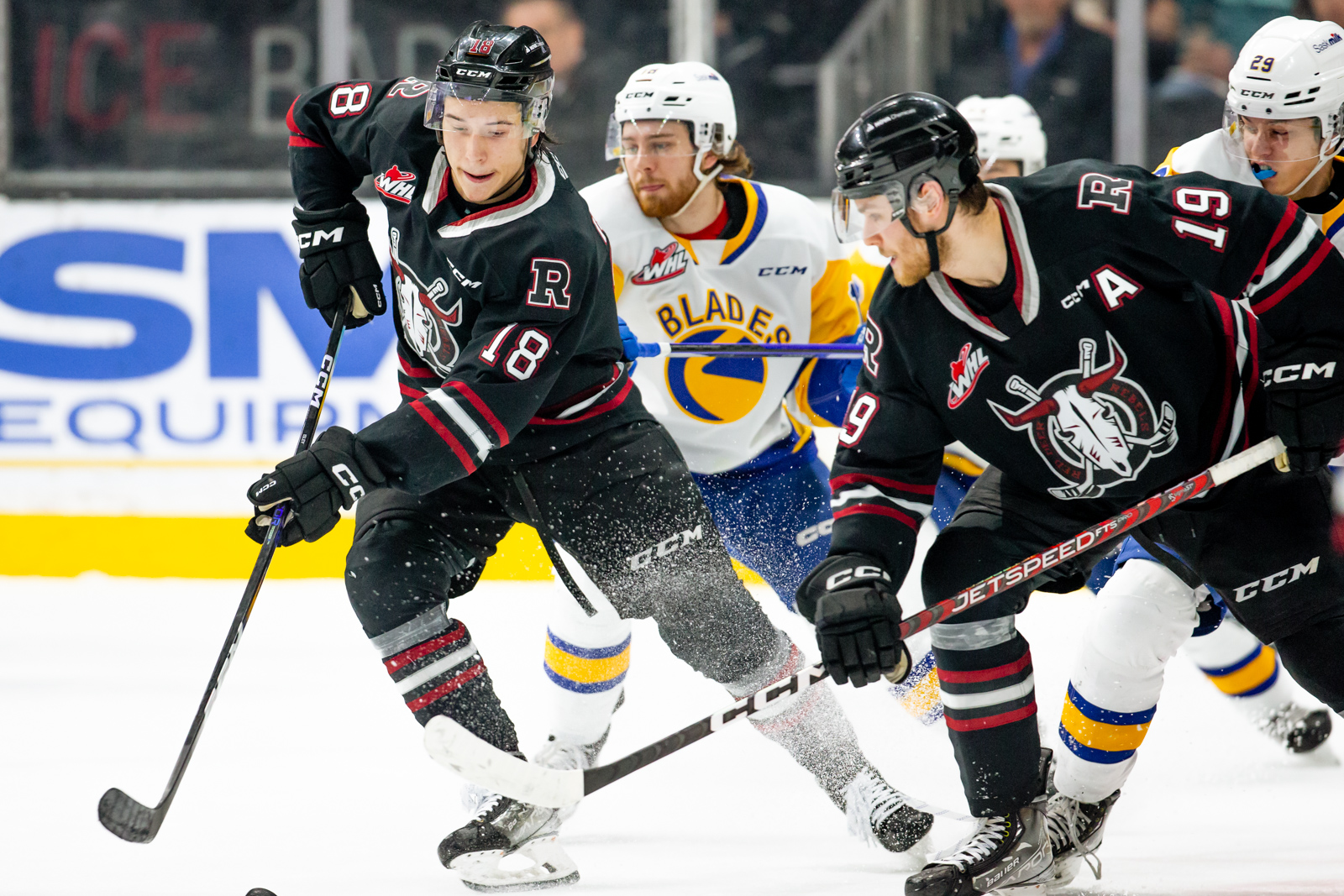Blades win again to force game 7 against the Rebels portals