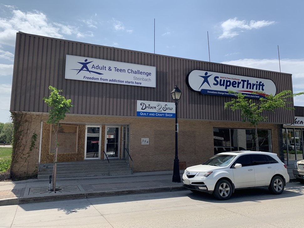 Adult and Teen Challenge's new location at 354 Main Street, Steinbach will officially open July 1, 2023.