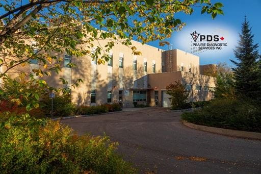 Photo of the Prairie Diagnostic Services building in Saskatoon