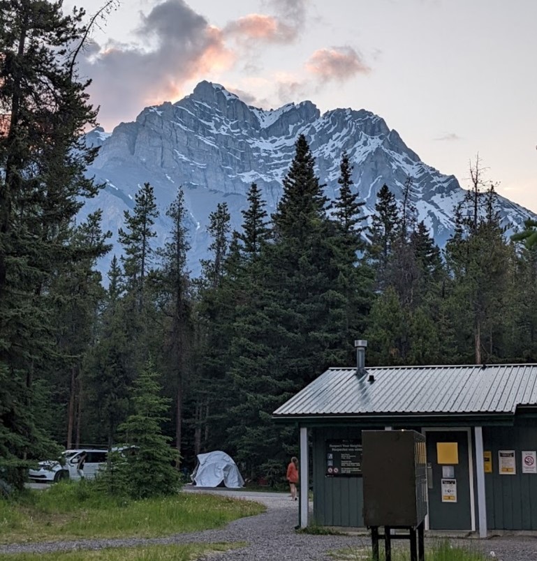 Tunnel Mountain Village, site where black bear encounter happened. Photo Courtesy - Elizabeth Hepburn