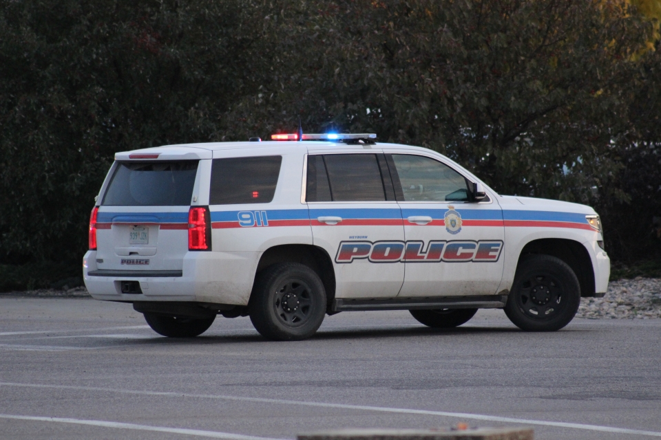 A Weyburn Police Service vehicle