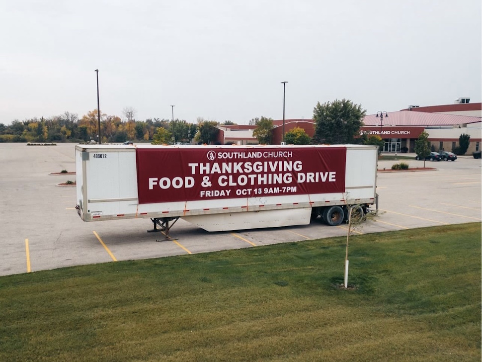 Today is Southland's Food and Clothing Drive giveaway portals