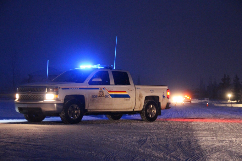 RCMP at Night 