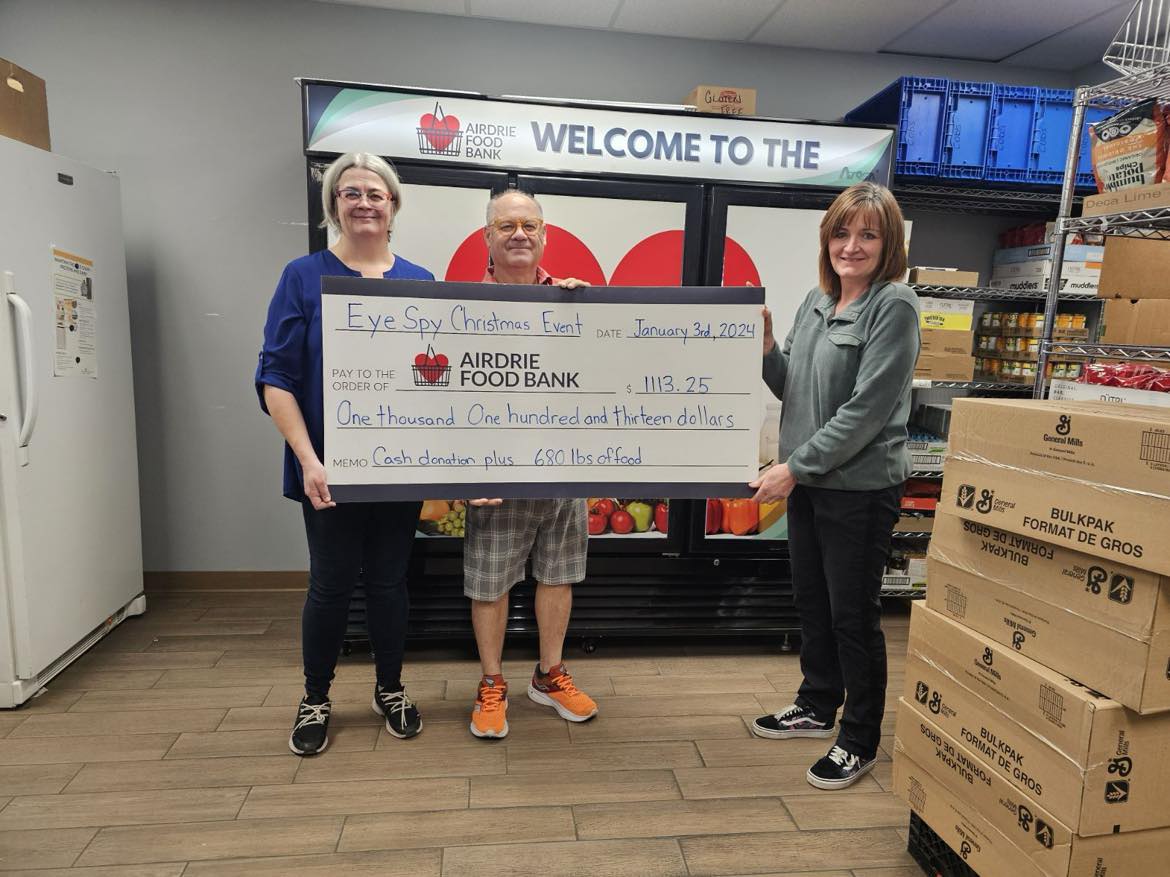 Festive events help bring in donations for Airdrie Food Bank portals
