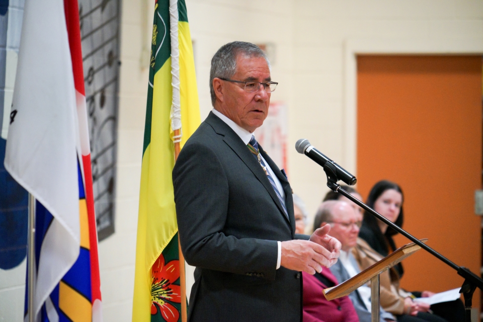 Lt. Governor visits St. Michael School in Weyburn portals