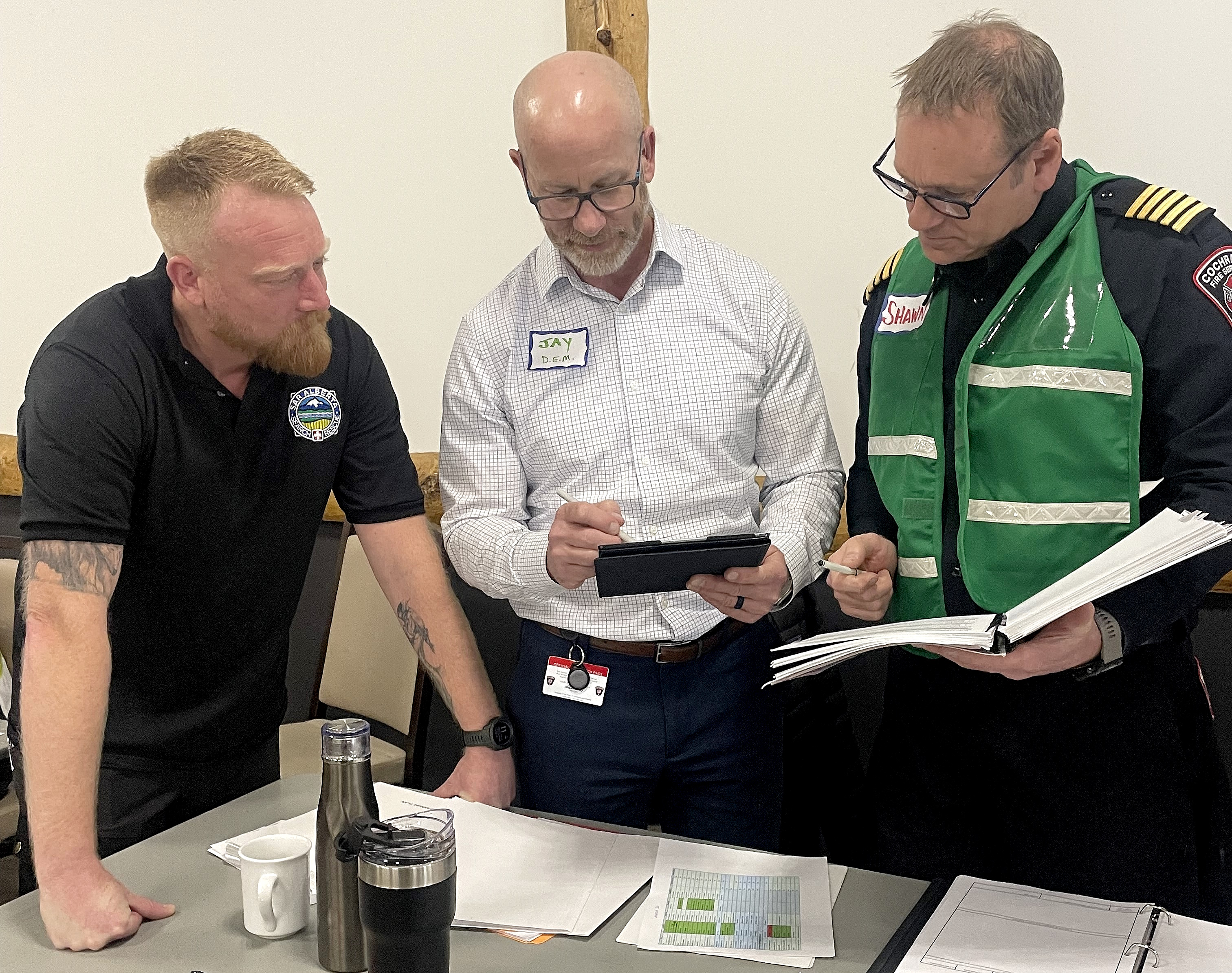 mock emergency exercise cochrane