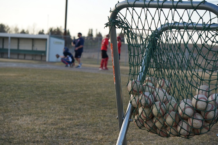 Baseball practice