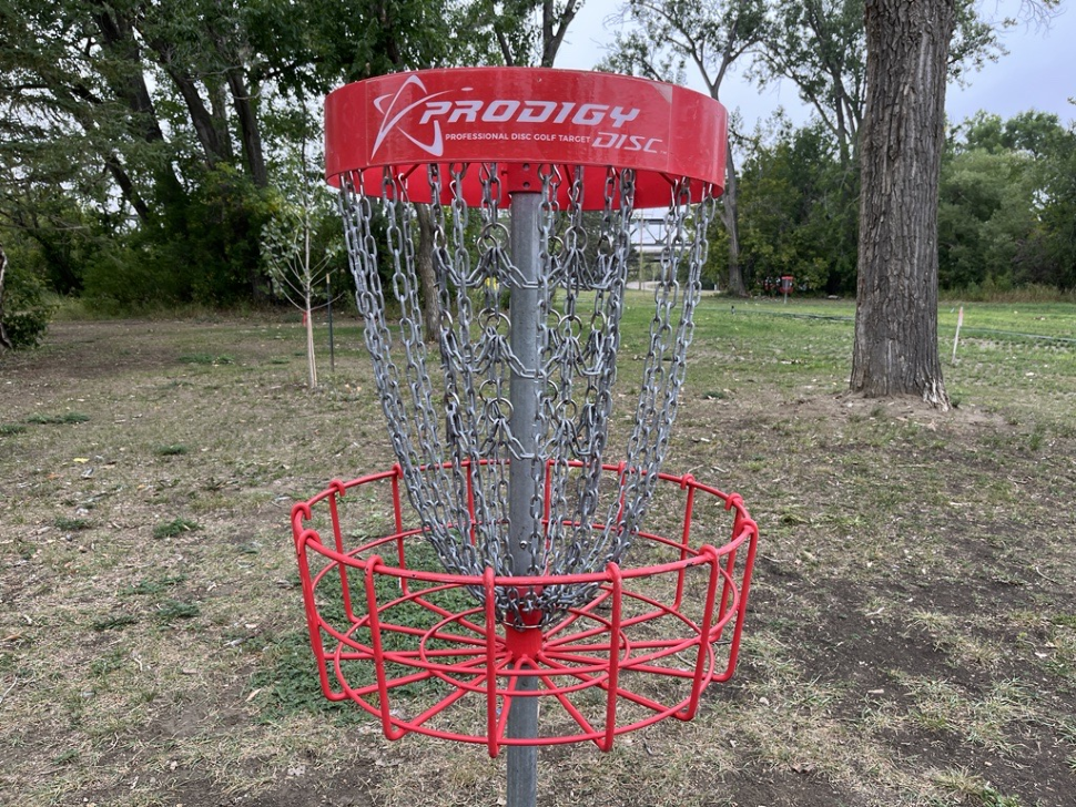 Disc Golf bucket - cory knutt