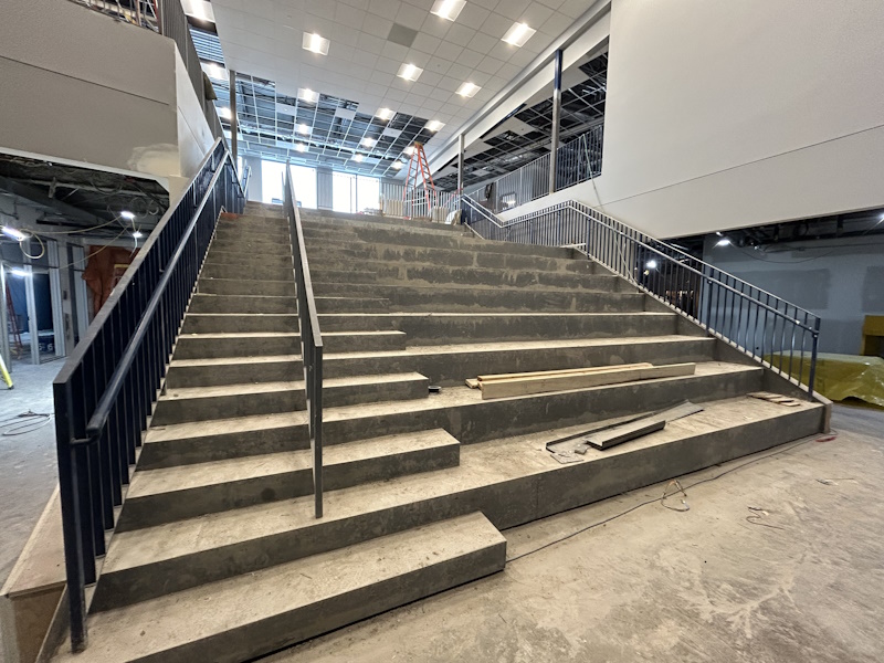 Lanigan school presentation stair