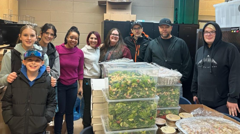 A cancelled Christmas party becomes an opportunity to help others