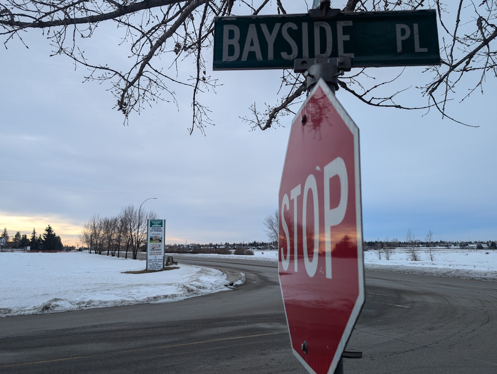 Bayside Place will be closed on Wednesday as crews work to repair underground utilities.
