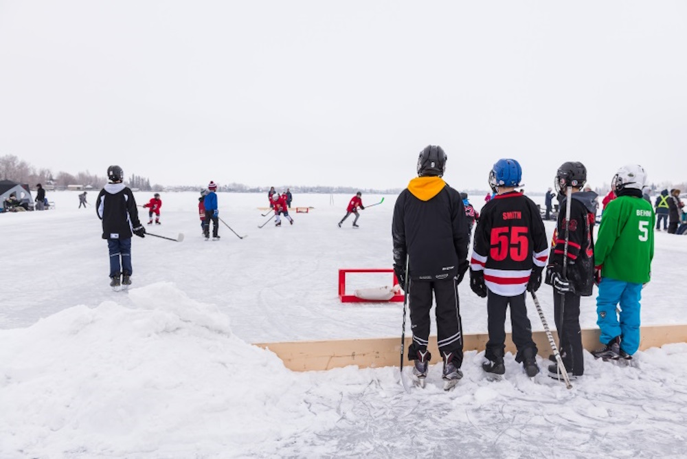 The City of Chestermere is warning about ice surfaces.