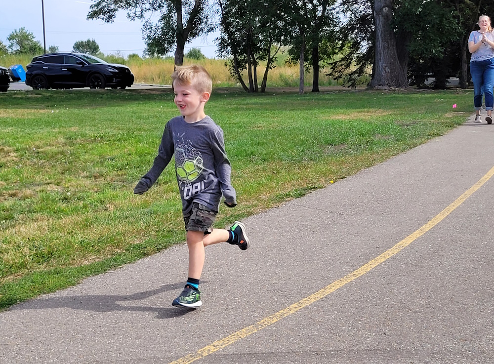 Strathmore is having its Stomping Down Barriers Run in support of mental health. 