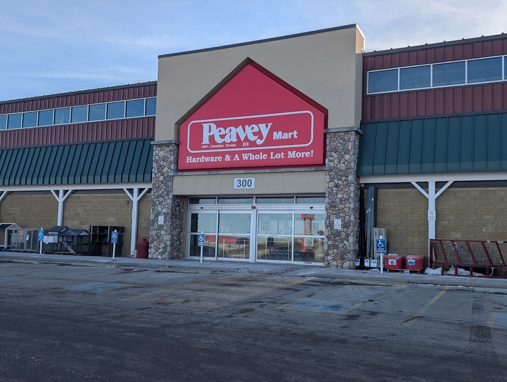 Peavey Mart is closing all of its facilities including in Strathmore.
