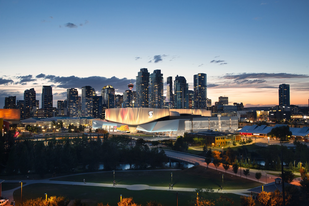 Scotia Place construction is proceeding smoothly according to the City of Calgary.