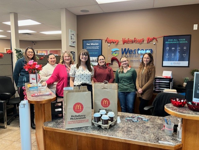 COFFEE BREAK WINNERS FEB 5 WESTERN FINANCIAL