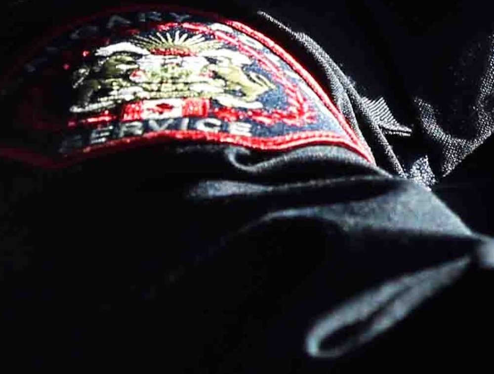 A child was bitten by a police dog in Calgary on Wednesday.