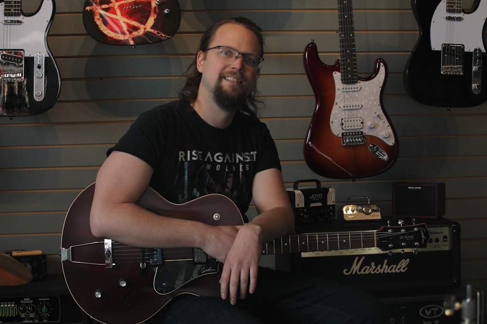 A Strathmore music store owner discussed the potential impact of tariffs on his business.