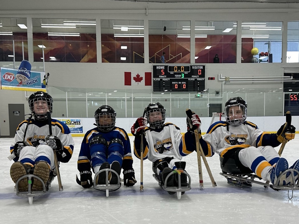 sledge hockey