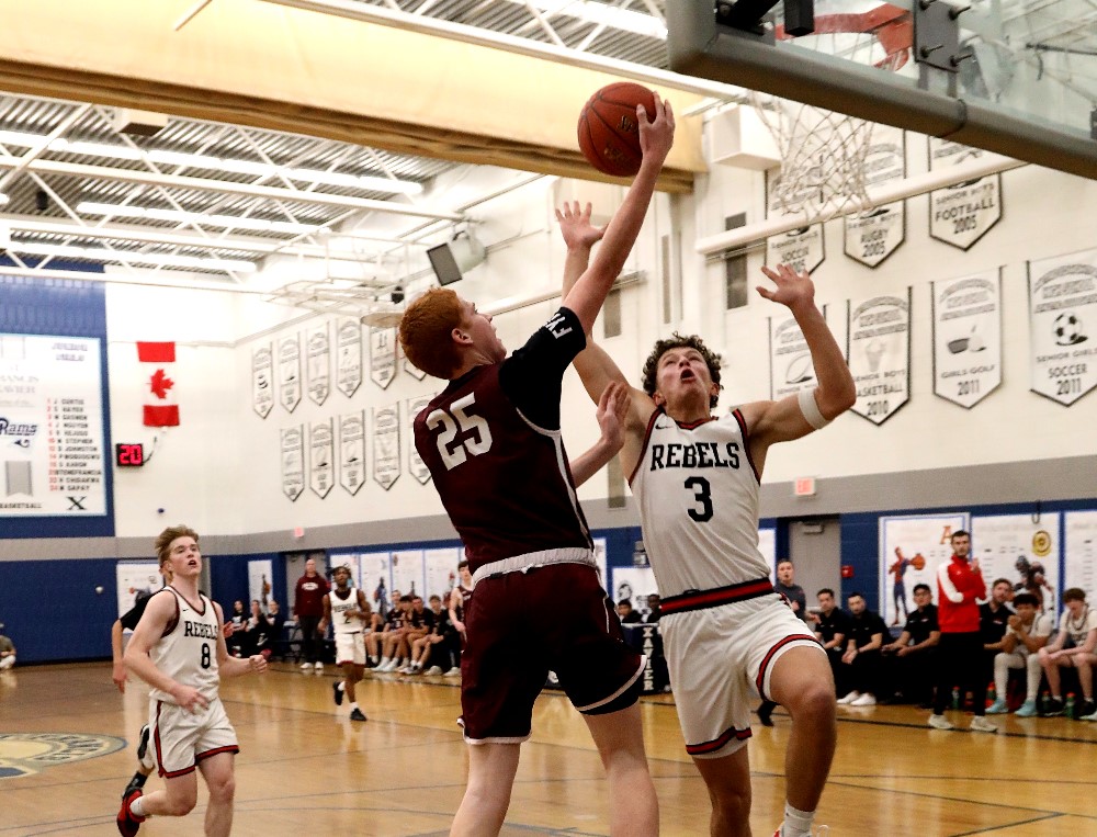 File photo from Tanya Perrett from previous Foothills Composite Falcons game.