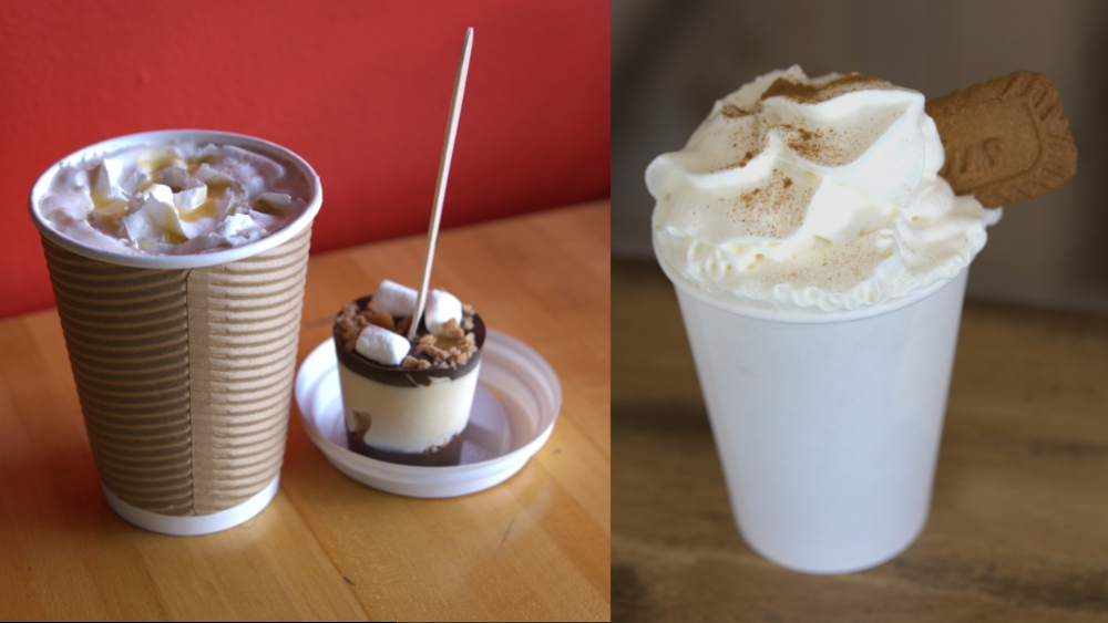 Hot chocolates by Stacked and Supper Studio